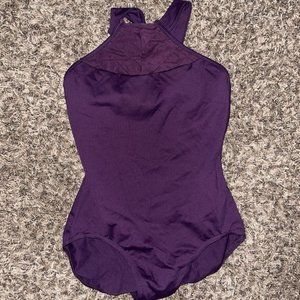 Bloch eggplant purple leotard Adult Small
